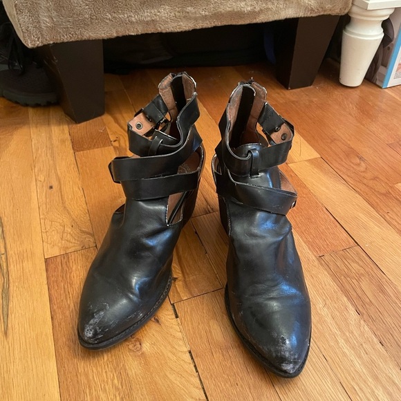 Jeffrey Campbell Everwell Leather Boots - Picture 2 of 5